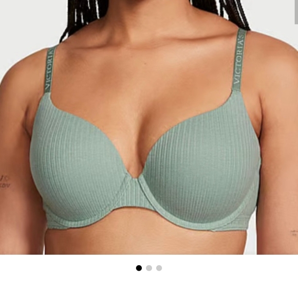 Victoria's Secret Lace Panties - Sage Green - Picture 2 of 4